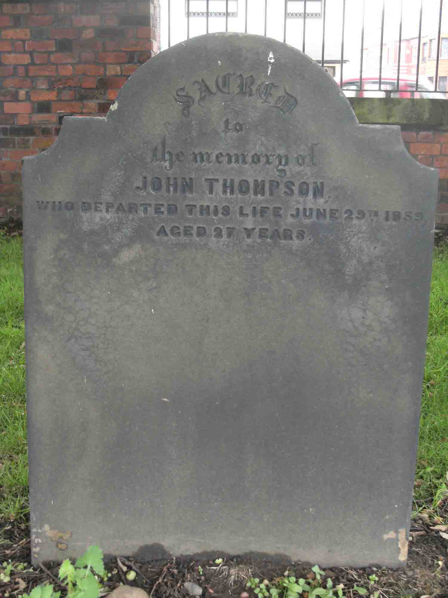 Thompson, John (A Left 8)